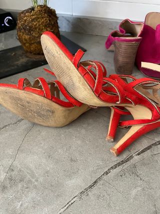 Zapatos tacón - talla 37