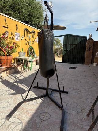 Saco boxeo pie - Soporte trípode