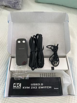 Switch KVM 2x2 HDMI nuevo