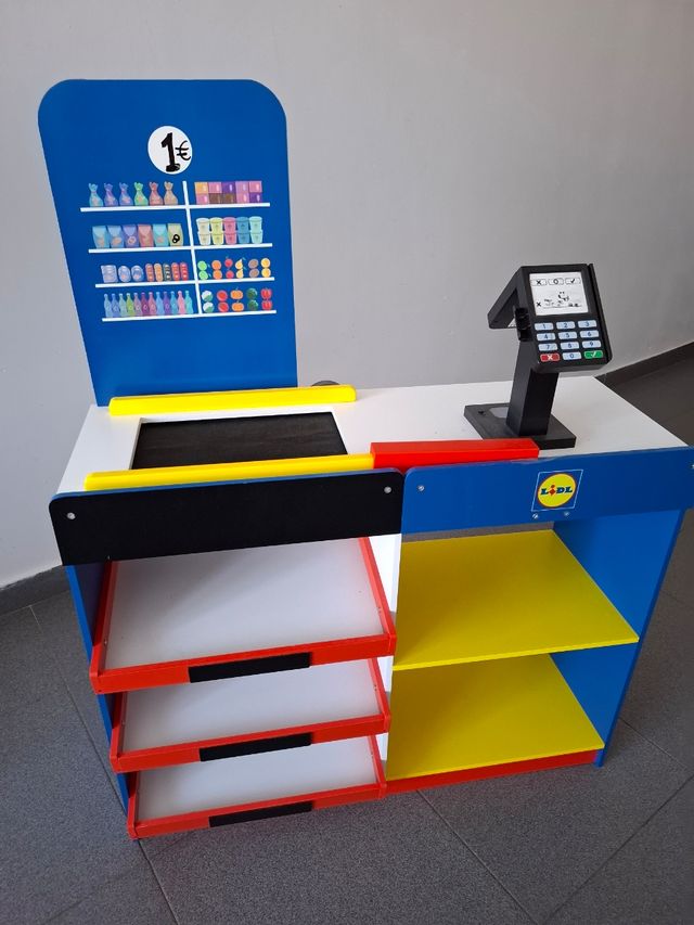 Caja registradora Lidl madera
