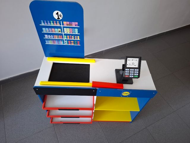 Caja registradora Lidl madera