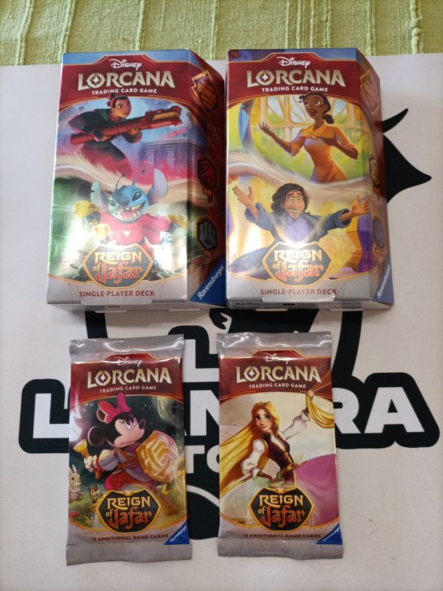 Lorcana: Reign of Jafar - Decks + sobres