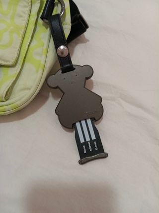 Bolso bandolera TOUS verde-amarillo