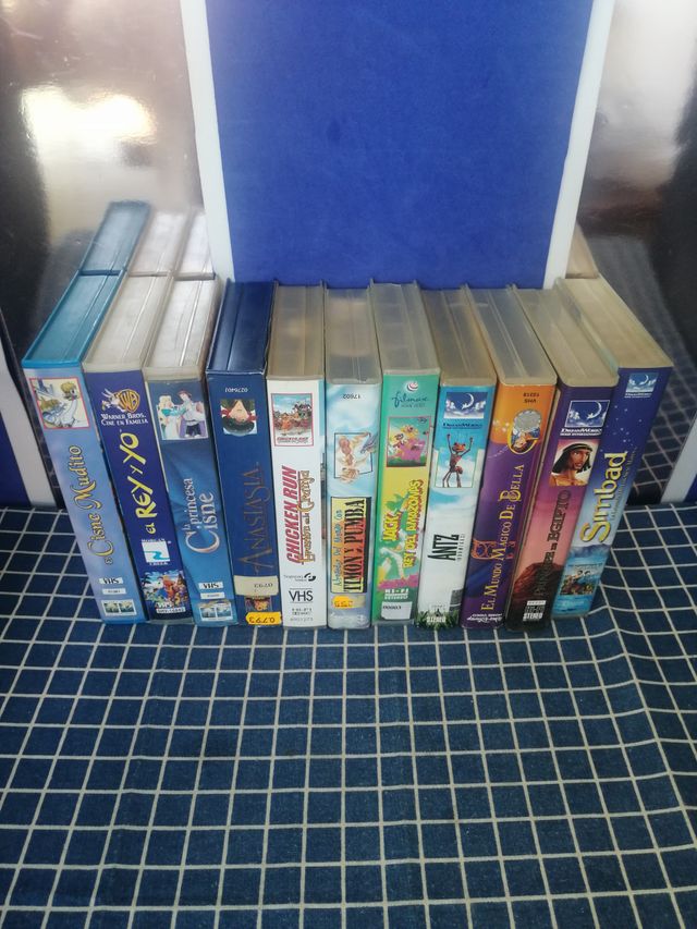 11 VHS INFANTILES ORIGINALES