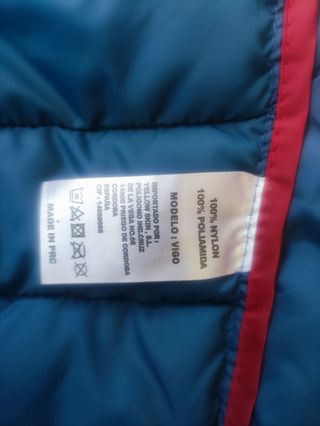 Chaleco Yellowskin XL azul