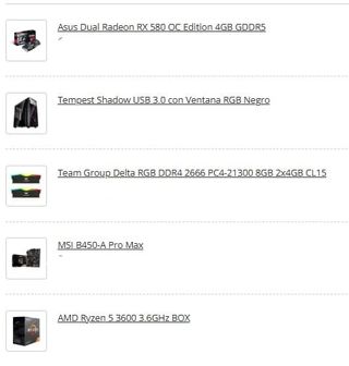 Torre PC Gamer - Negra