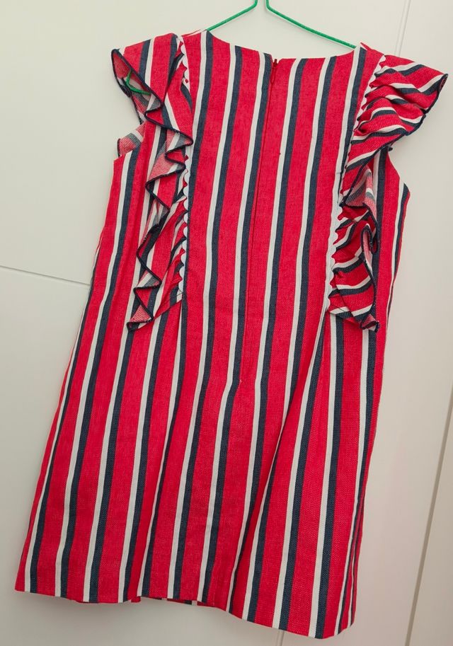 Vestido rayas niña T6 Miranda