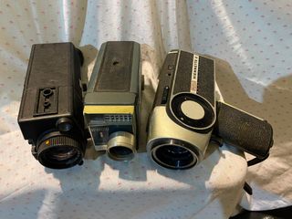 3 Cámaras Super8: Eumig y Kodak