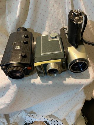 3 Cámaras Super8: Eumig y Kodak