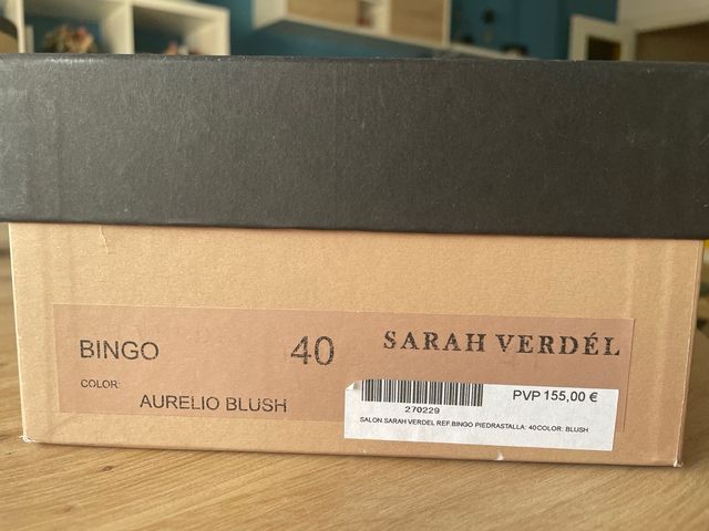 Zapatos mujer Sarah Verdel Rosa