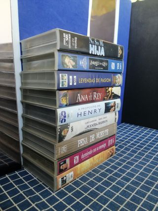 9 VHS PELÍCULAS ROMÁNTICAS / AMOR