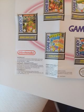 Poster Nintendo 64 - Giochi