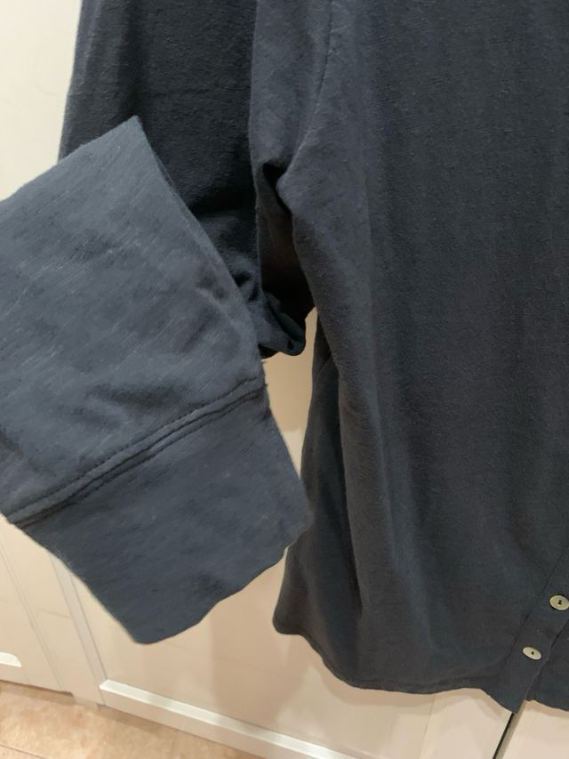 T-shirt nera a manica lunga Rip Curl