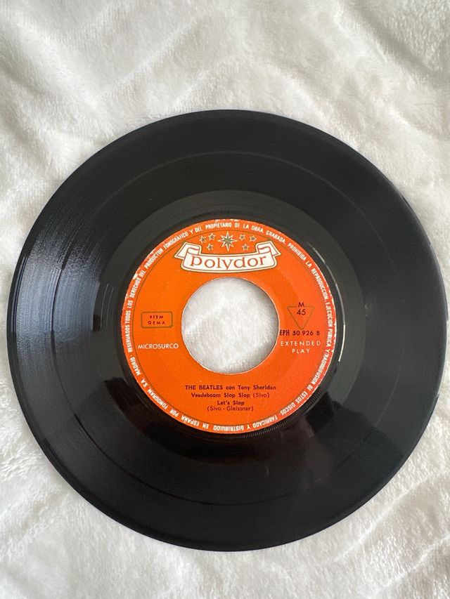 LOS BEATLES EP WHEN THE SAINTS. RARO SPAIN