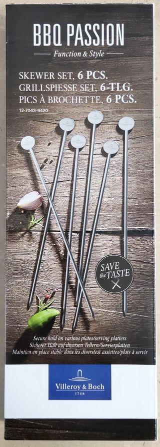 Villeroy&Boch Spidini BBQ Set - 6pz