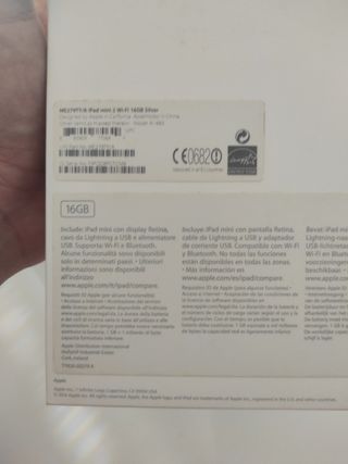 iPad mini 2 blanco 16GB