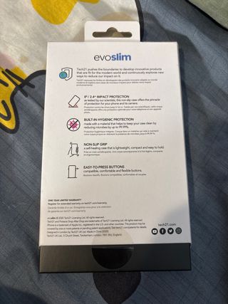 tech21 EvoSlim iPhone 12 mini funda