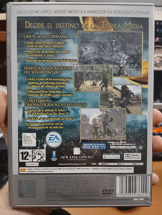 El señor de los anillos: Las Dos Torres PS2