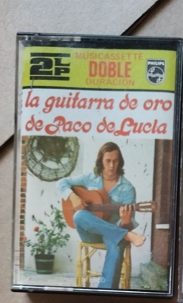 Casette Paco de Lucía - La Guitarra de Oro