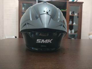 Casco moto SMK negro