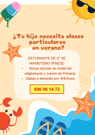 Clases particulares a domicilio