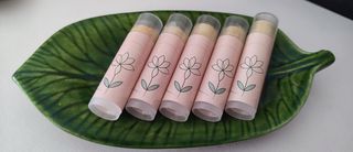 Bálsamo labial artesanal 5x8 euros