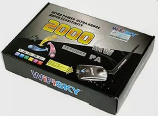 Adaptador Wifi Wifisky 2000 mW + Antena 6 dBi