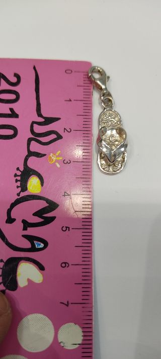 Charm / Colgante Sandalia Plata