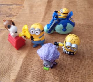 Minions y Snoopy: ¡Figuras! 