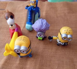 Minions y Snoopy: ¡Figuras! 