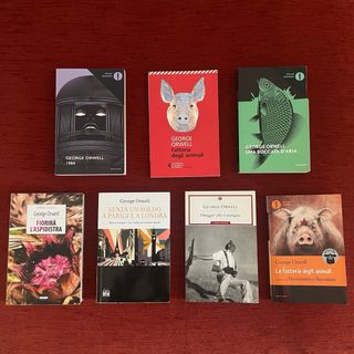 George Orwell 1984 la fattoria degli animali ecc
