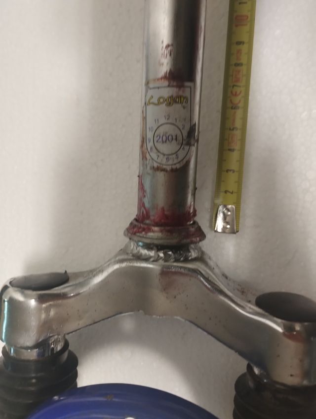 Forcella MTB 24" con freni V-Brake