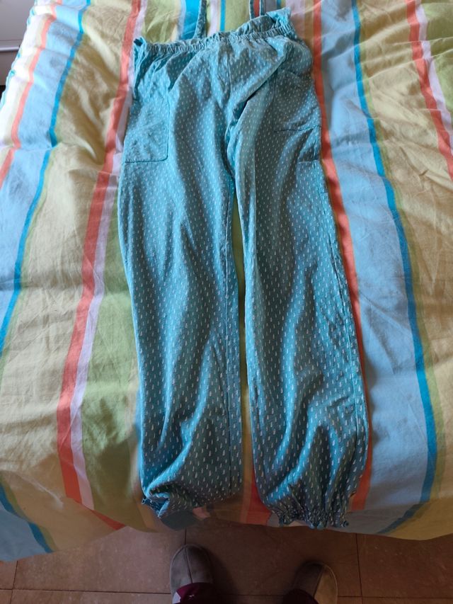 Mono niña Boboli - Tirantes - Azul