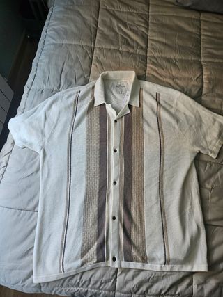 Camisa Hollister cebra XL
