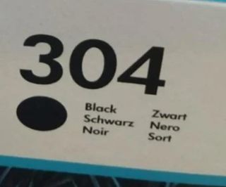 Cartucho HP 304 Negro