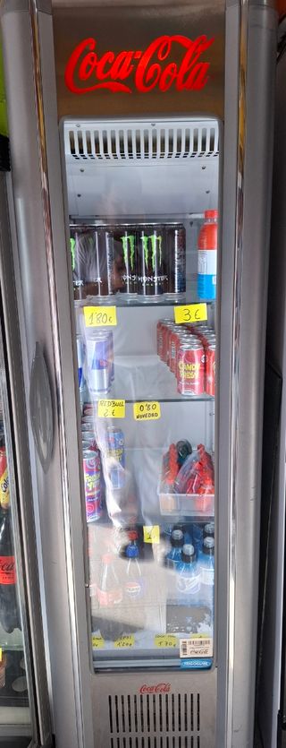 Vitrina Coca-Cola refrigerada