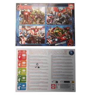 NUEVO Puzzle Avengers Marvel (4x)