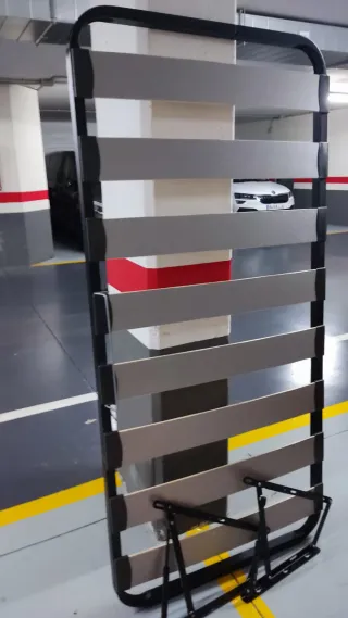 Canapé con almacenamiento - Gris pizarra