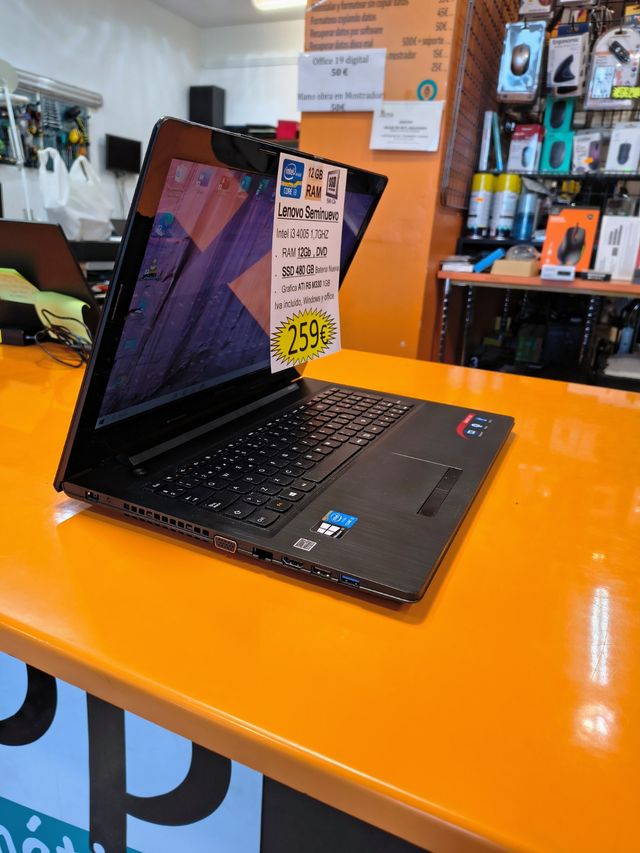 Lenovo G50-12GB RAM-SSD500GB-i3