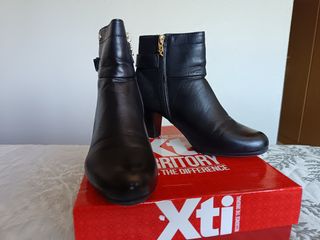Botines Xti mujer negros