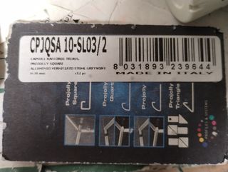 5x Capsule Projolly Square Grigio 10mm