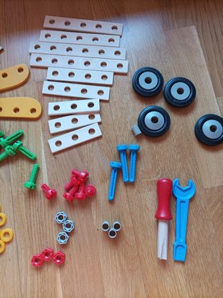 Juego de construcción madera
