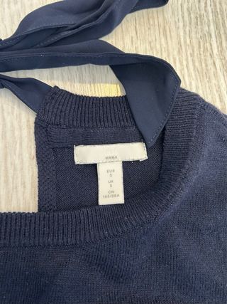 Jersey premamá HM azul oscuro