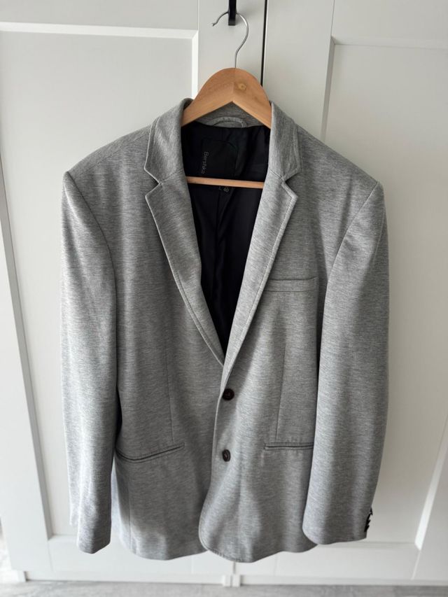 Americana gris Bershka - Talla L