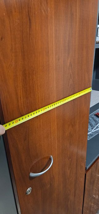 Armarios oficina - Madera - Marrón Gris