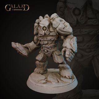 Miniatura Golem di Pietra D&D