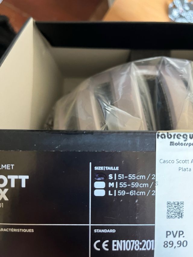 Casco Scott Arx talla S