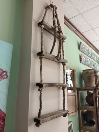 Estanteria Escalera Nautica Vintage