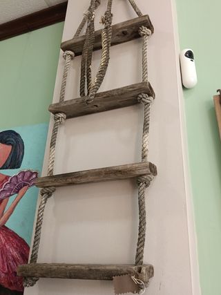 Estanteria Escalera Nautica Vintage