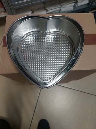 Teglie Torte Cuore & Rotonda - Metallo